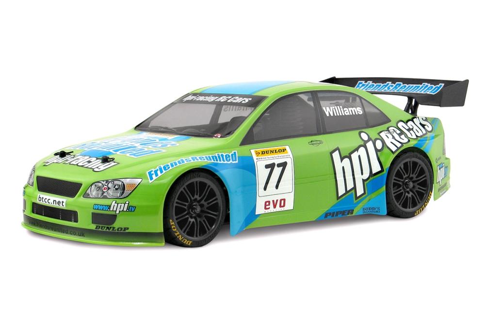 Čirá karoserie Lexus IS200 BTCC (200 mm)