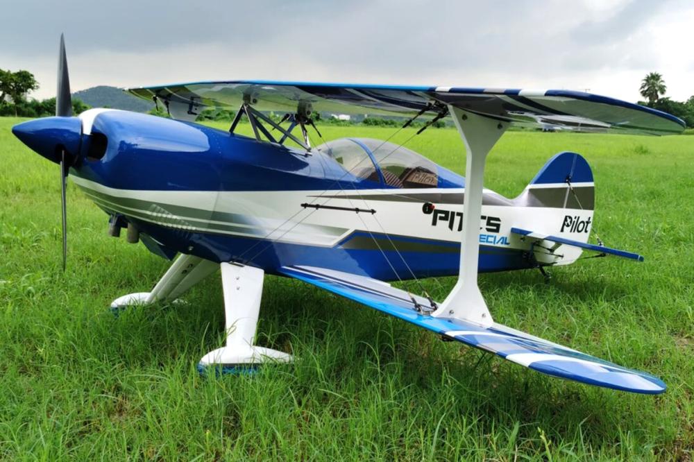 73" Pitts S2B Modrý (1,85m)
