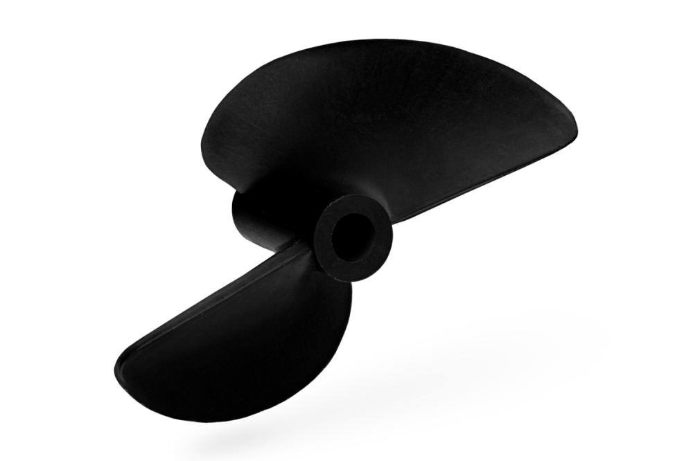 Závodní lodní šroub 2 listý, levý, stoupání 56mm, 40,0mm/DD