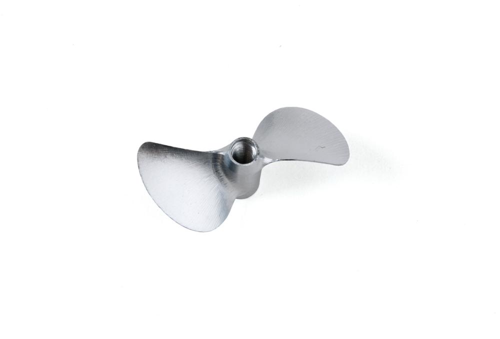 Závodní alu lodní šroub 2 listý, pravý, průměr 32mm, stoupání 40mm/M4