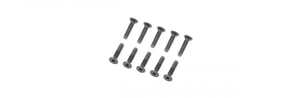 M3x14mm Imbusové šroubky se zápustnou hlavou, 10 ks.