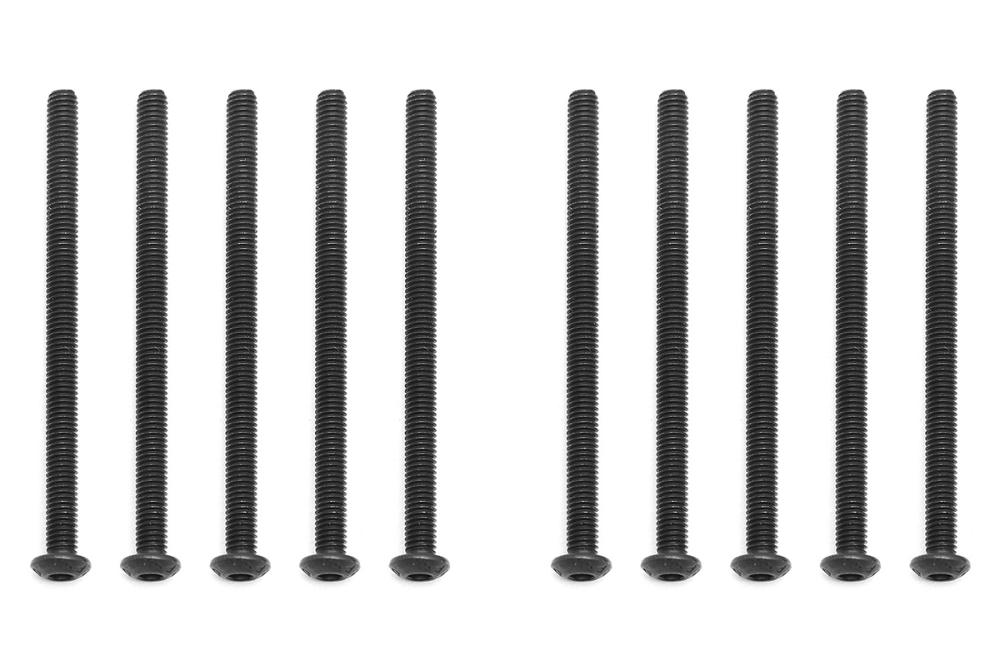M3x45mm šroub s imbusouvou čočkovitou hlavou, 10ks.