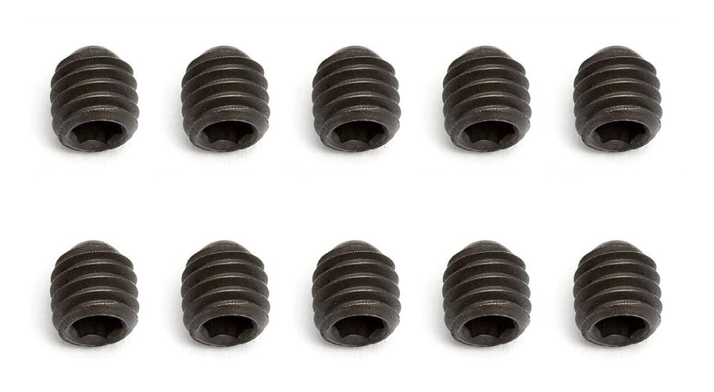 M4x4mm šroub/červík, imbus, 10ks.