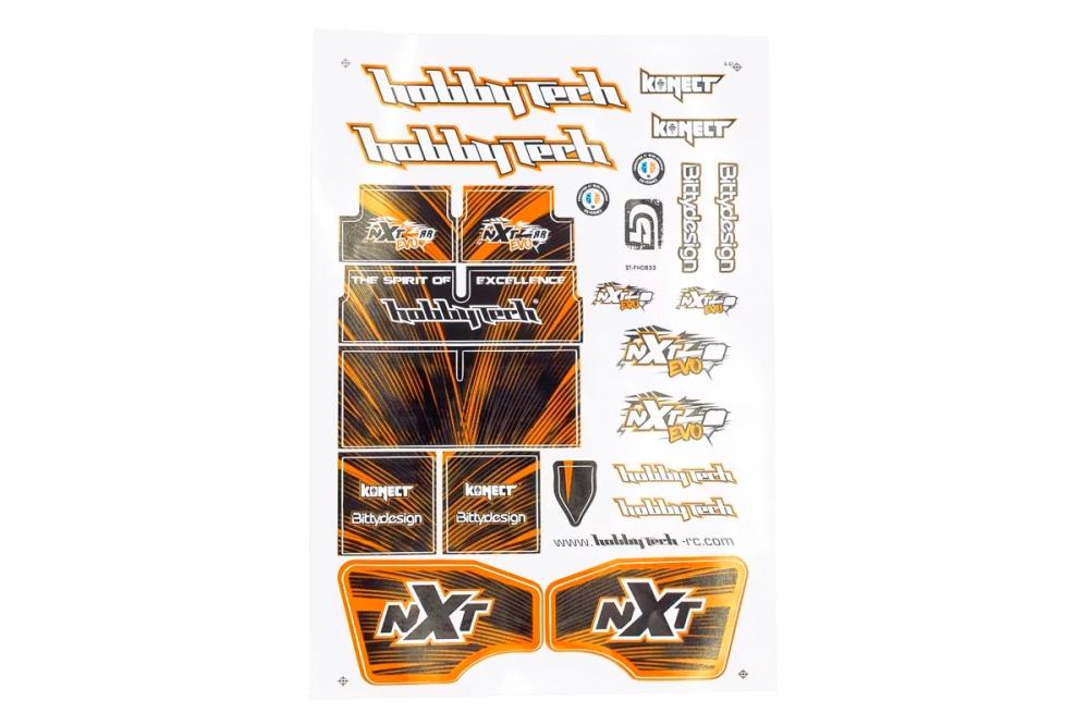 Arch samolepek SPIRIT NXT EVO RR, oranžová