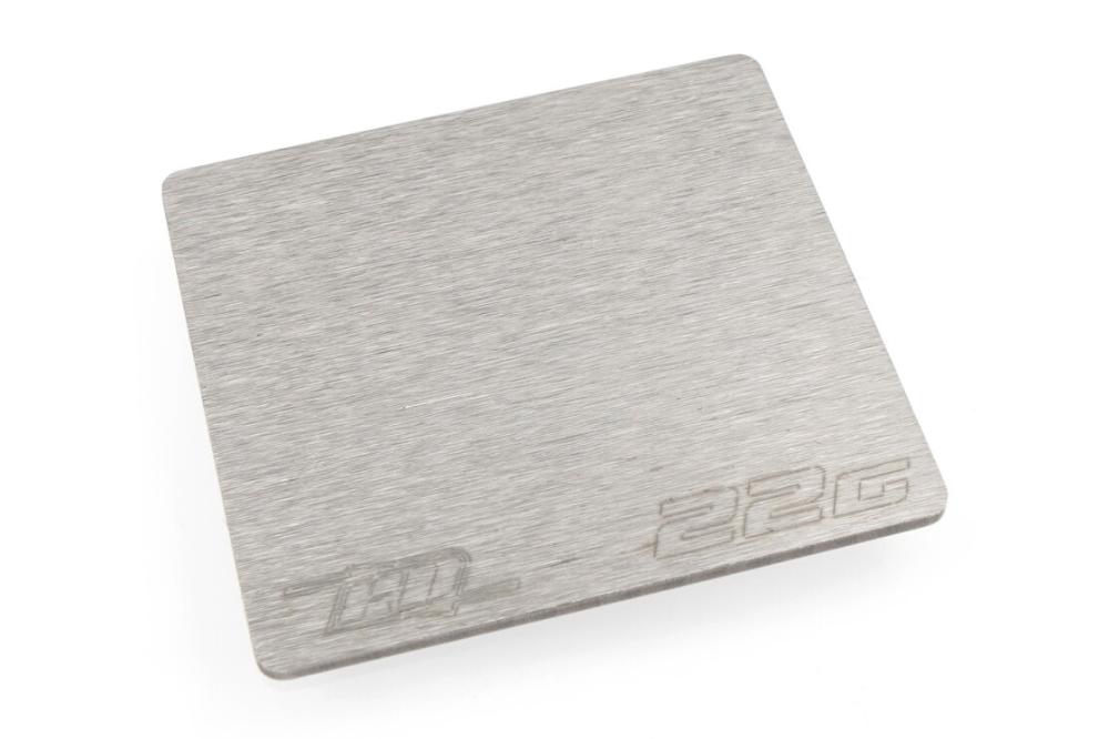 Wolframové závaží pod regulátor 22g, 35x34x1,0 mm