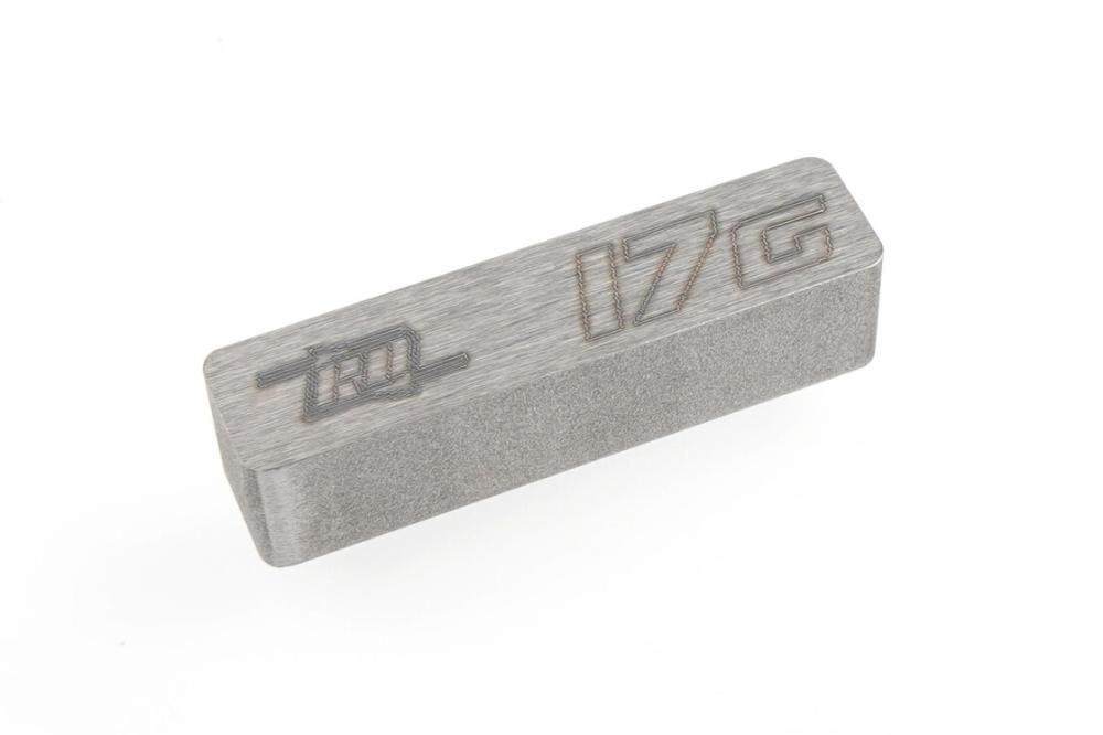 Wolframové závaží 17g, 25x6x6 mm