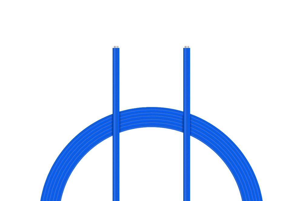 Kabel PVC 0.055mm2 10m (modrý)