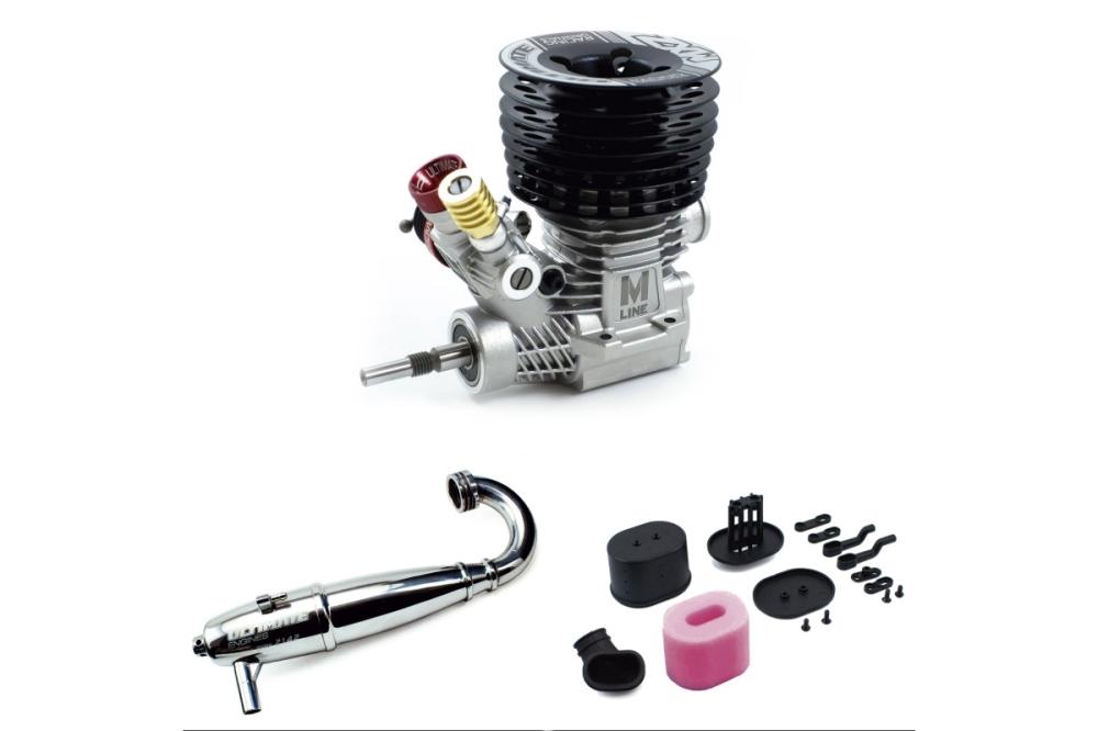 Ultimate Engine MXZ motor + Airmax vzduchový filtr + 2142 Super strong jednodílný výfuk