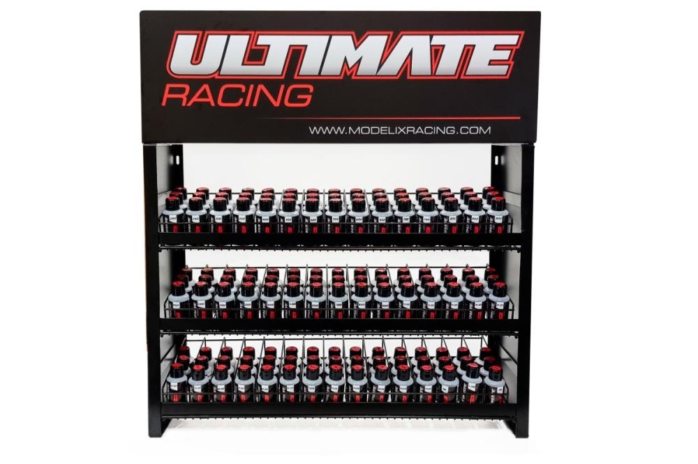 UR prodejní stojan se silikonovými oleji