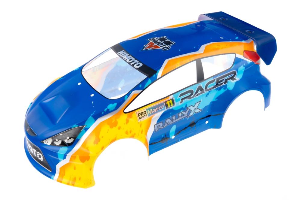 Karoserie lakovaná 1:10 Rally, modrá