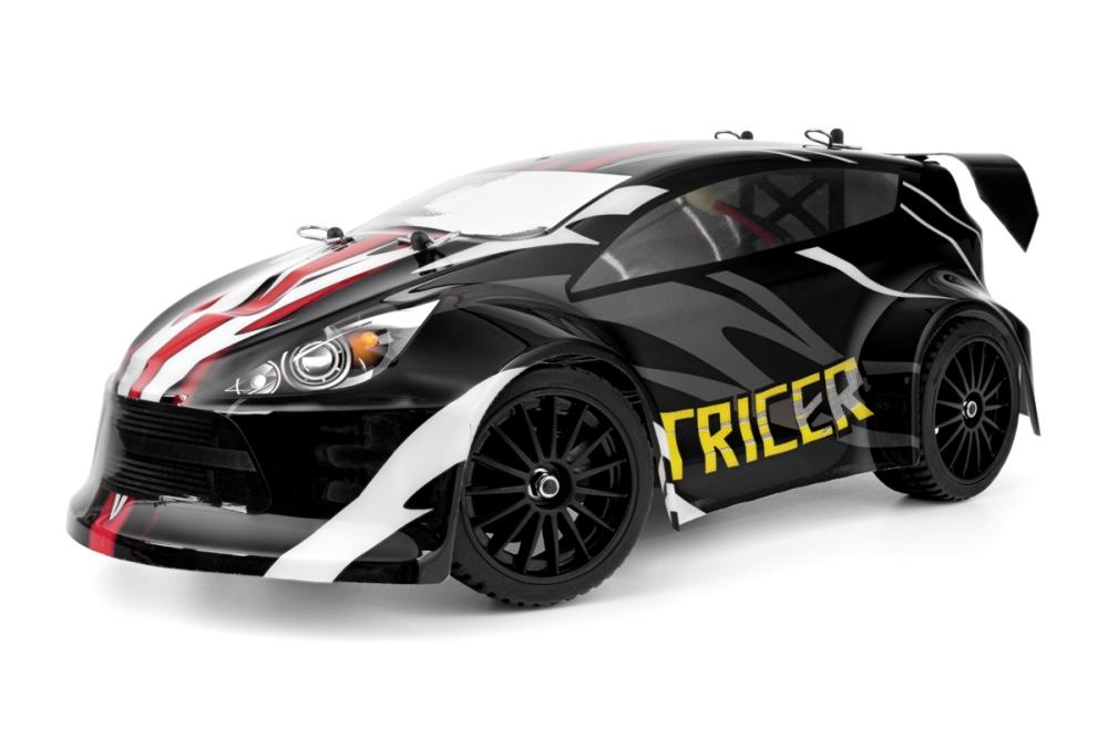 HiMOTO 1:18 Rally TRICER 2,4 GHz RTR set, černá