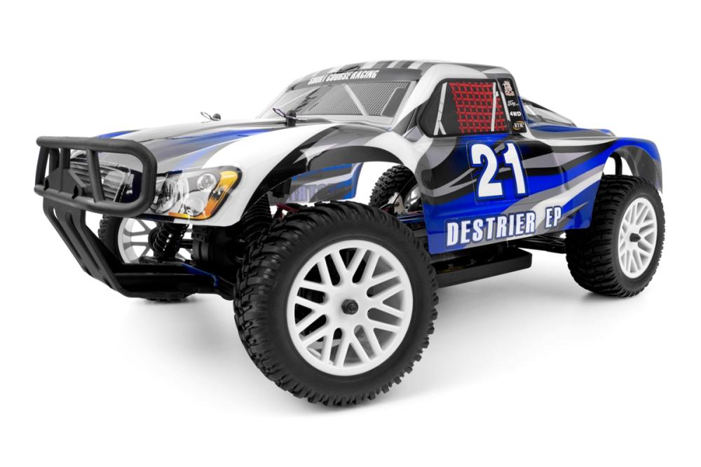 HiMOTO 1:10 Short Course Truck 2,4 GHz RTR set, modrá