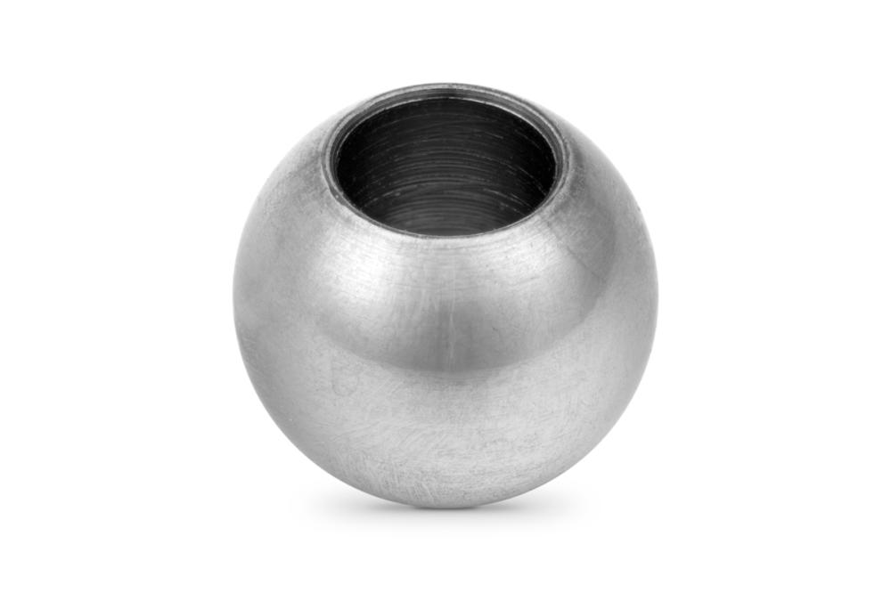 Poniklovaná mosazná kulička 3/16 (4,76mm) s dírou 2,0mm , 500 ks.