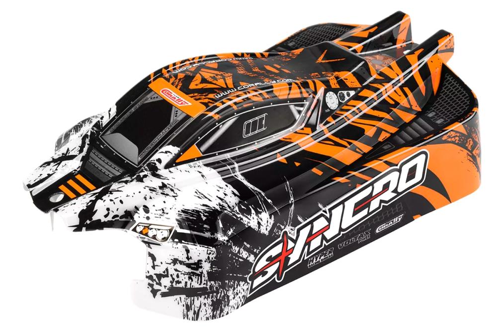 Lakovaná karoserie SYNCRO - oranžová