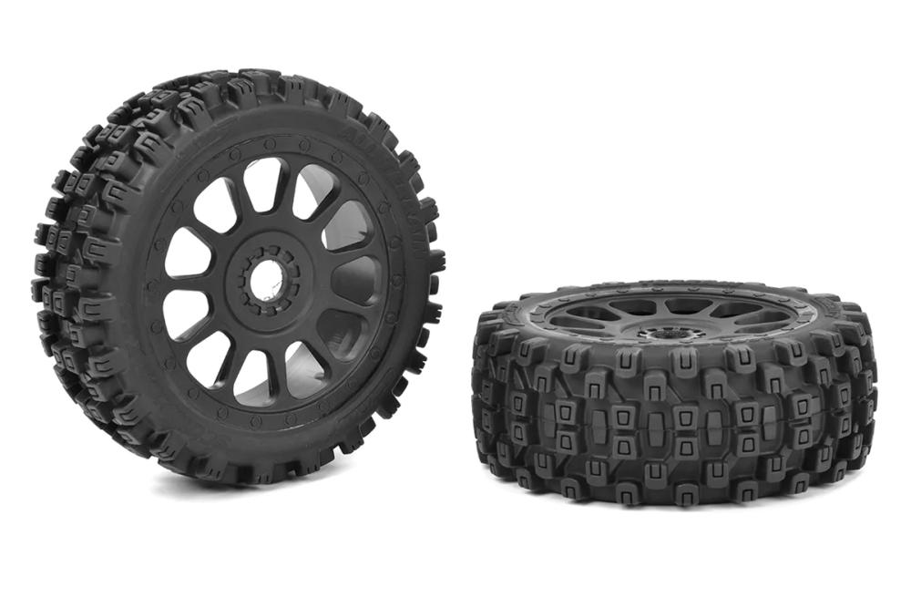 Kompletní kola Scorpion XTB - Off-Road 1/8 buggy 2WD přední - 2 ks