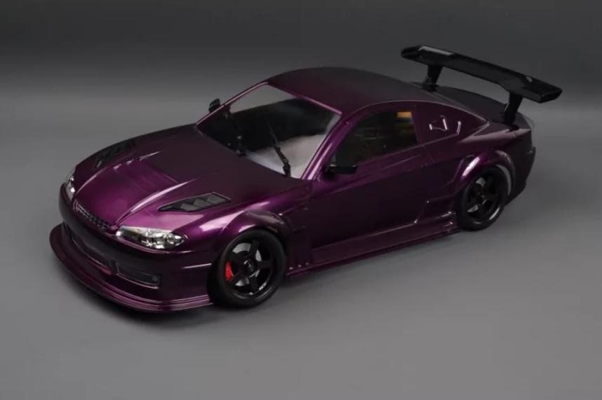 1/10 drift karoserie S15, čirá