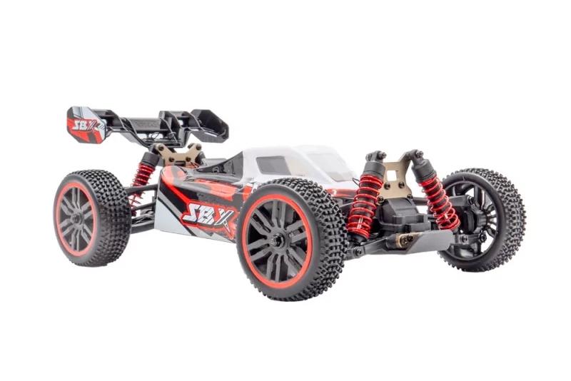 SBX Buggy 1/12 XL - 2.4GHz RTR (4WD), červená