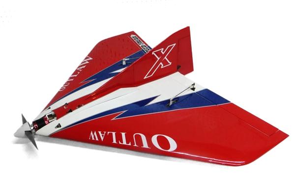 36" E-Outlaw V2 - Červená/Temně Modrá 0,94m