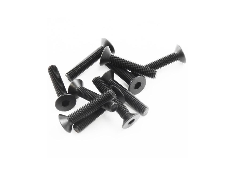 SWORKz ocelový Imbusový šroub s zápustnou hlavou, M3x16mm, 10 ks.