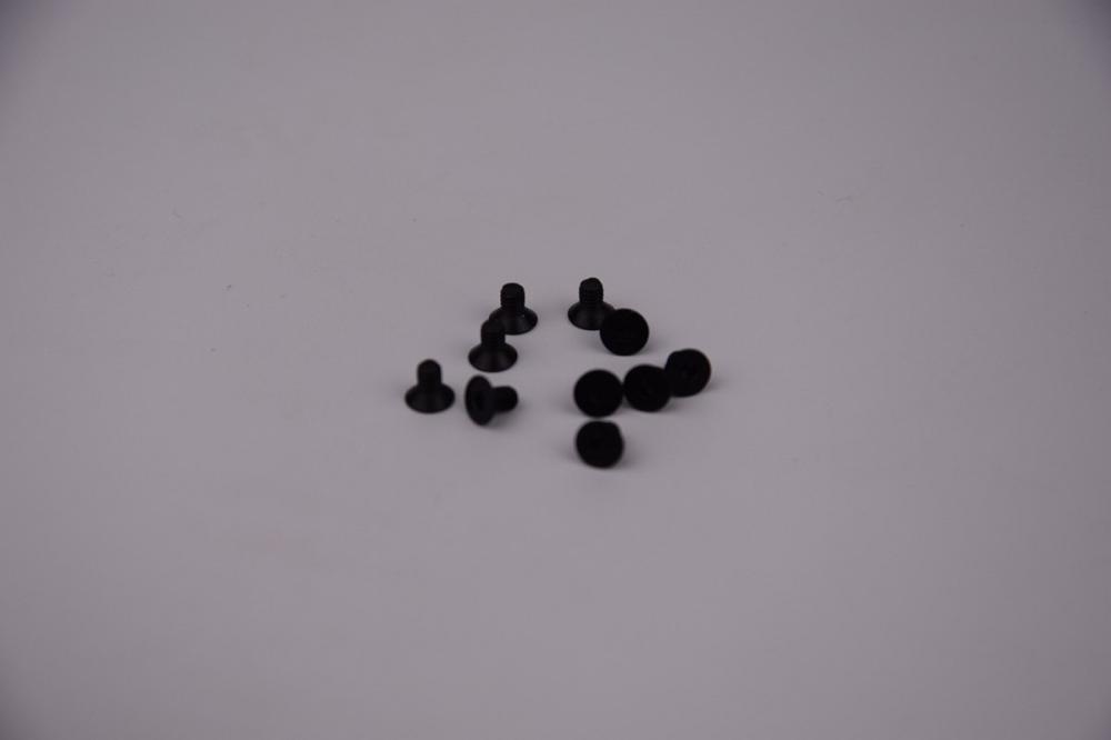 SWORKz ocelový Imbusový šroub s zápustnou hlavou, M2,6x4mm, 10 ks.