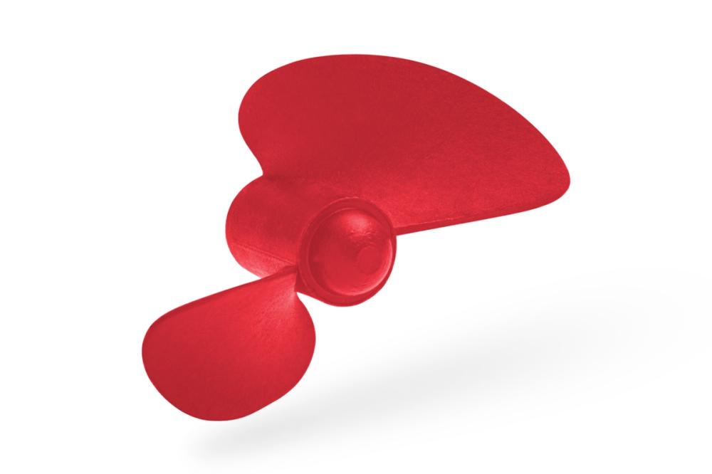 Lodní šroub 40X/M4 RED Nylon 2L