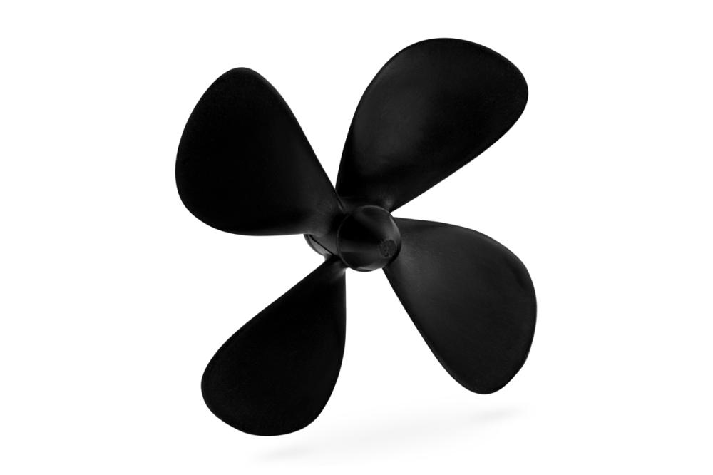 Lodní šroub 4 listý, M4/60 mm levý