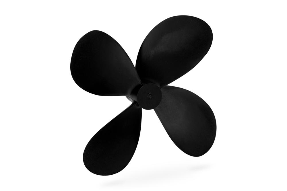 Lodní šroub 4 listý, M5/82 mm levý