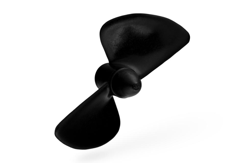 Závodní lodní šroub 2 listý, levý, stoupání 21mm, 35,0mm/M4