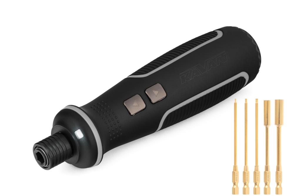 KAVAN Elektrický šroubovák vč. sady 5 ks bitů
