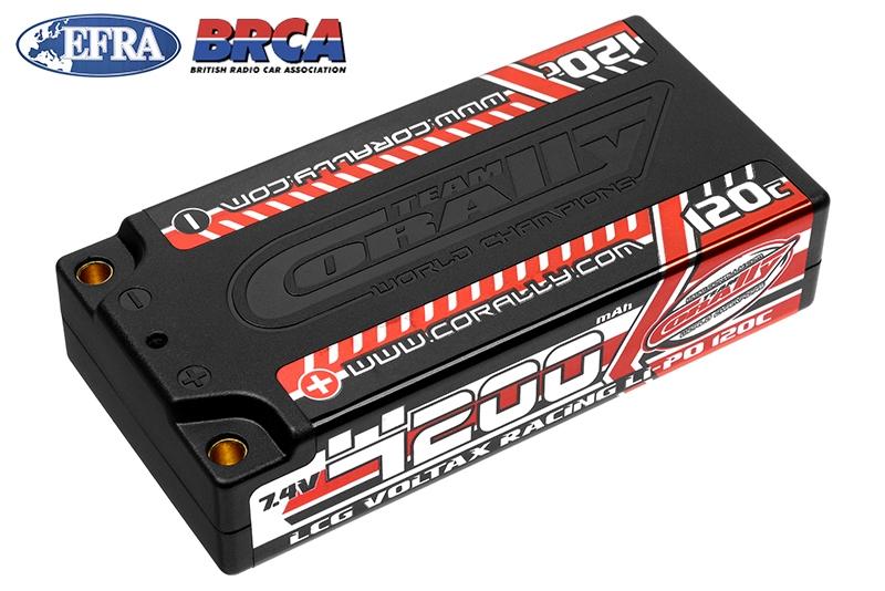 VOLTAX 120C LiPo LCG Shorty Hardcase-4200mAh-7.4V-G4 (31,1Wh)
