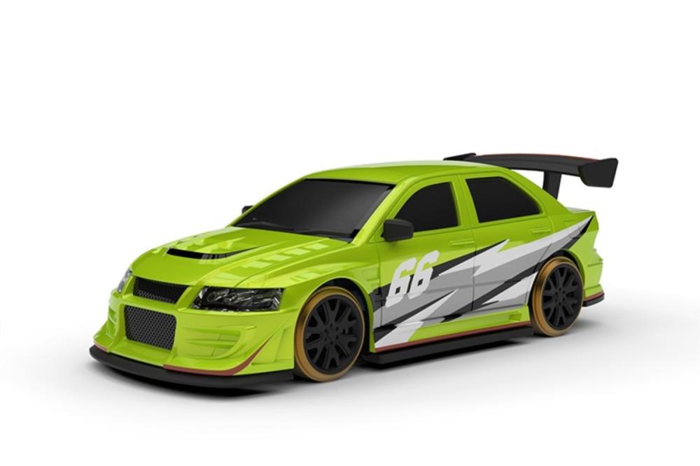 1/76 C66 DRIFT RC Car RTR (zelená)