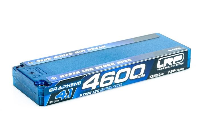 HV Hyper LCG Stock Spec GRAPHENE-4.1 4600mAh Hardcase Aku - 7.6V LiPo - 135C/65C