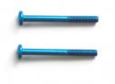 Blue screw M3x25  2Pcs
