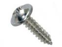 Screw into the metal sheet with ornamental head and collar 2,9x6,5 10pcs