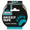 BISON Grizzly tape 10m Stříbrná