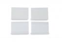 Vector páska 19x40mm bílá, 4 ks.