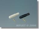 Vidlička plast MICRO, l=17 mm, šířka drážky 1,2, čep pr.1, M2 (10ks)
