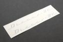 Lettering sticker under canopy for Discus 2c (2pcs)