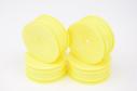 SWORKz 1/10 2WD Off Road Competition přední disky, žluté, 4 ks.