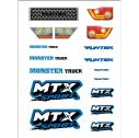 MTX - nálepky modré