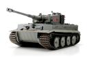 1/16 RC Tiger I Tank IR - zimní kamufláž světle šedá