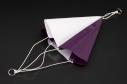 Towline Parachute P4 - purple/white