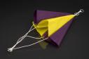 Towline Parachute P4 - purple/yellow