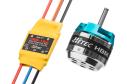 Combo motor HBM2812-1100/regulátor HBE-18A HITEC