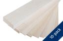 100x10cm Balsa 0,8 mm standard (balení 10 ks)