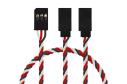 Y-kabel kroucený 30cm FUT (PVC)